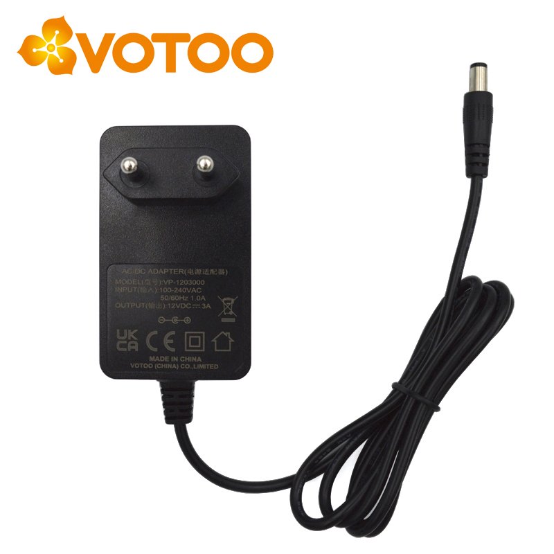 mini 36W power supply 12V3A 24V1.5A ac dc Wall Mount Power Adapter For Cash Register Power Supply
