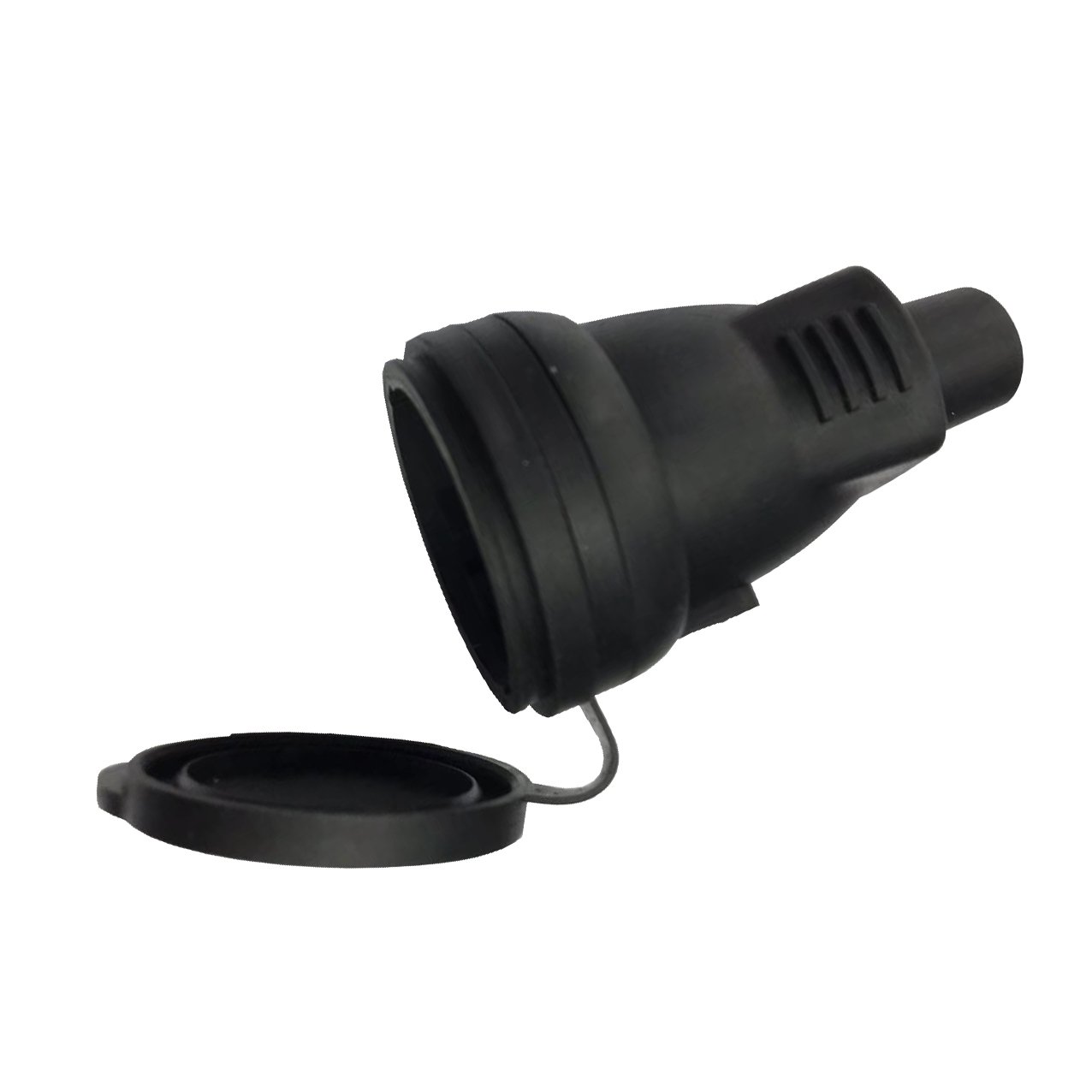 European Male Female Plug Waterproof 2P+T IP44 Schuko Power Plug Socket 250V 2 Pin Female Plug for Cable Wiring Outdoor Cover