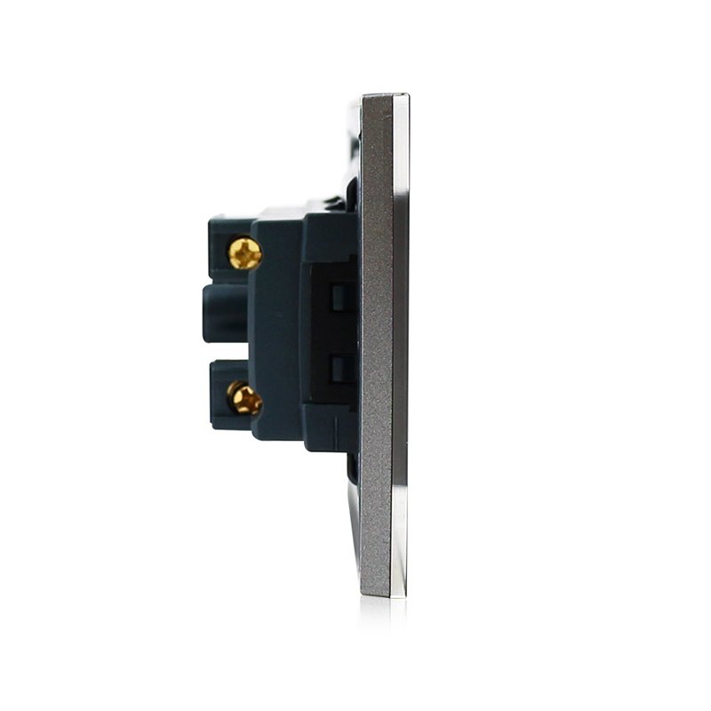 Receptacle Electrical Switches Plugs And Sockets 16A Double 3 Pin Socket USA Standard Wall Socket