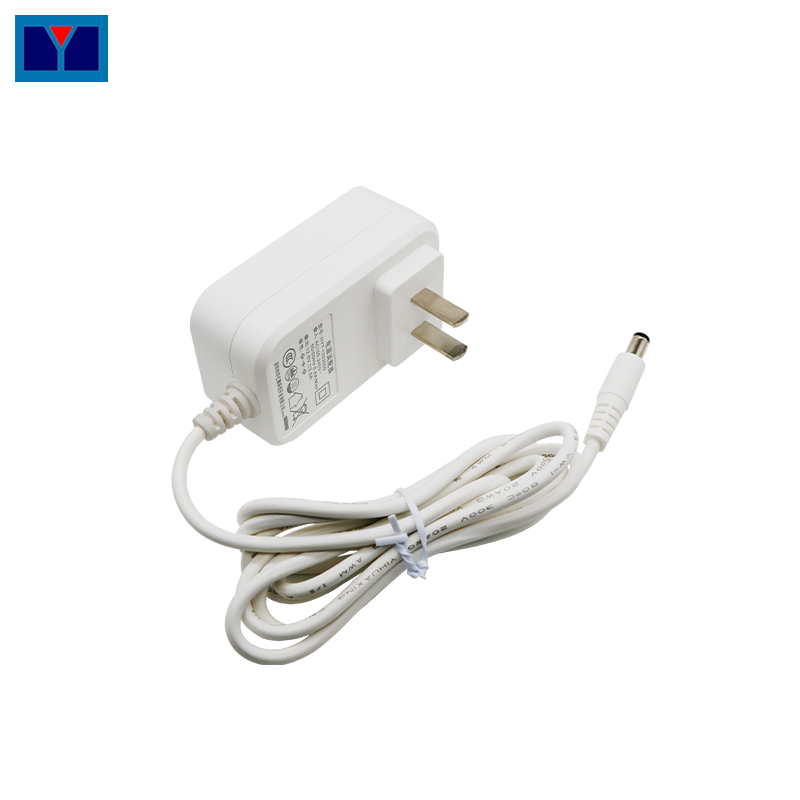 2024 New Trend 12V 3A Power Supply Adapter With US AC Plug 5.5*2.1mm 1.2m DC Cable