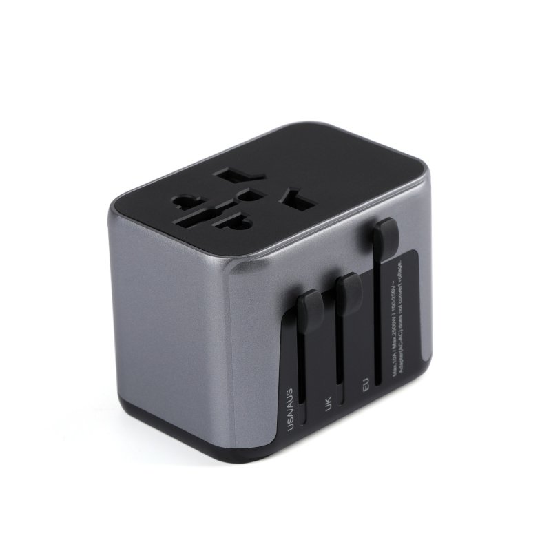Best Selling New Design All in one Fast charging 5 ports universal travel adapter plug