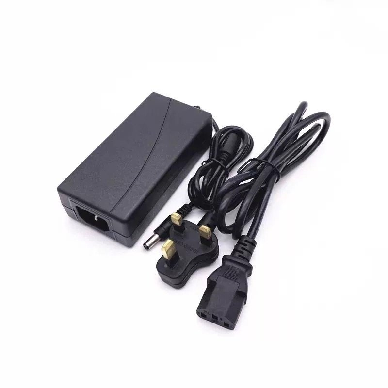 DC 12 Volt 5 Amp Power Supply, 100-240V AC to DC 12V 5A Power Adapter Transformer with 5.5mm x 2.5mm DC Plug
