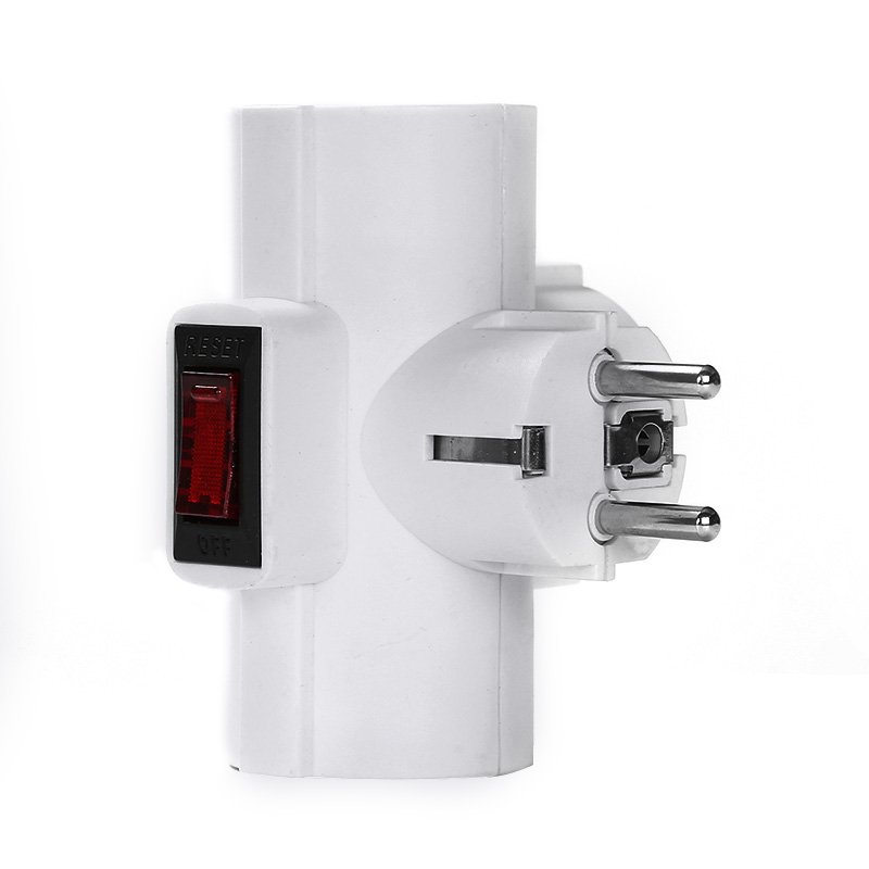 German travel plug adapter multi eu adapter socket surge protector power strip