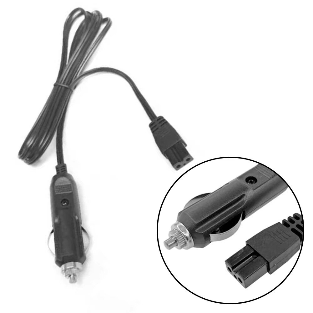 12V DC Car Cooler Cool Box Mini Fridge 2 Pin Lead Cable Plug Wire Car Refrigerator Cigarette Lighter Power Cord Accessories