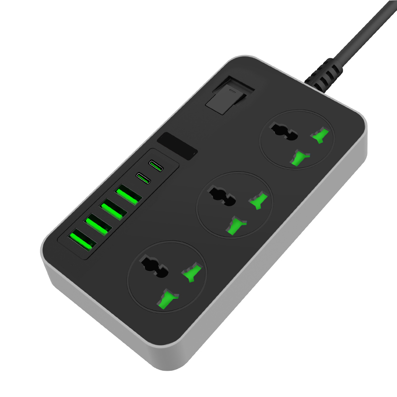 Onesam European Extension Socket 250v Female Power Connector 3 Pin Plug Industrial Socket OEM NFC 16A 12v Usb Socket No Led