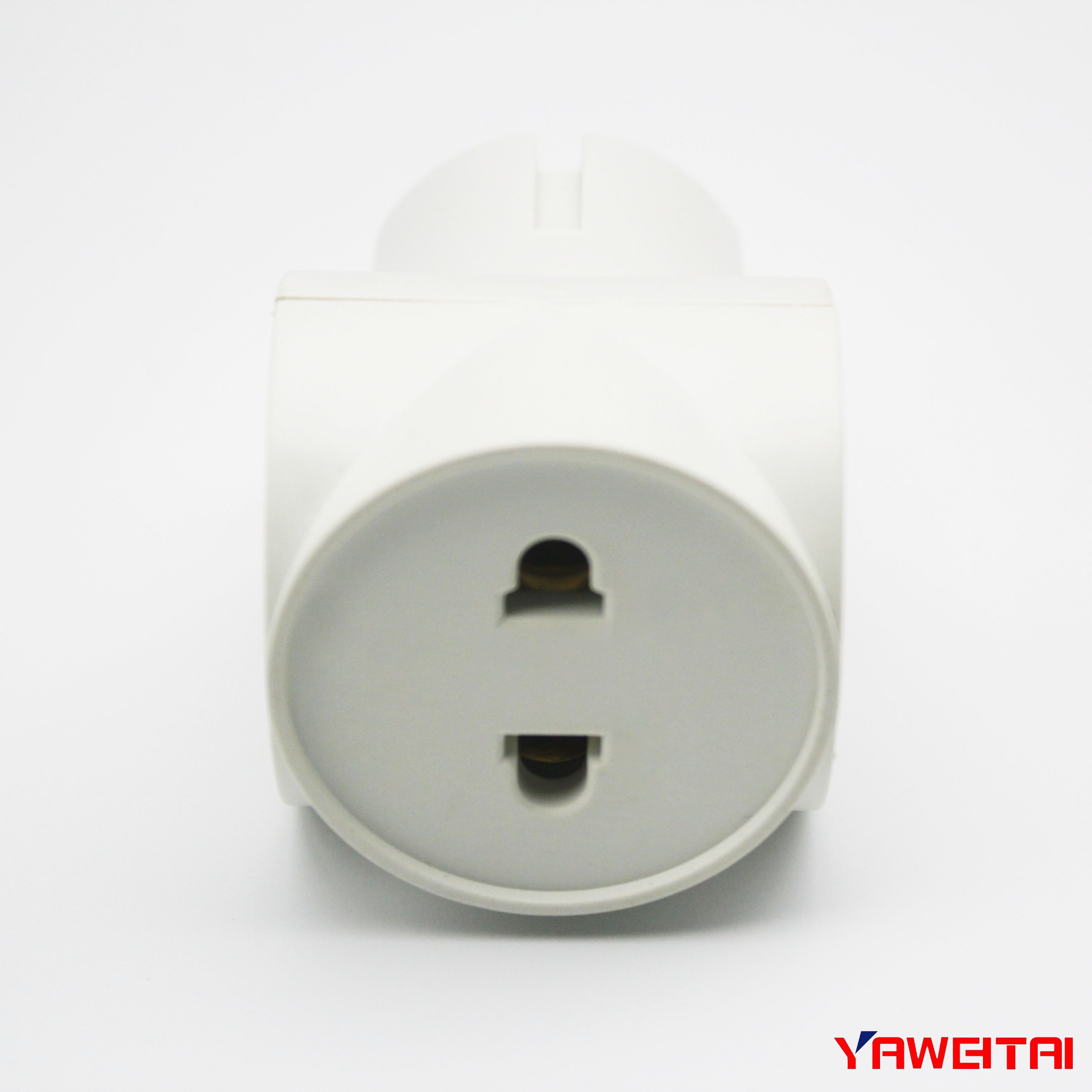 4.8 Mm ABS 250v 16a Universal International Power Plug 1 To 3 Travel Adaptor Plug With Sockets