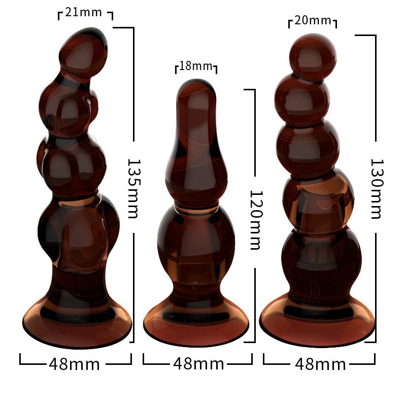 TPE Mtaerial Huge Anal Bead Butt Plug Super Long Anal Plug for Men Women Masturbation