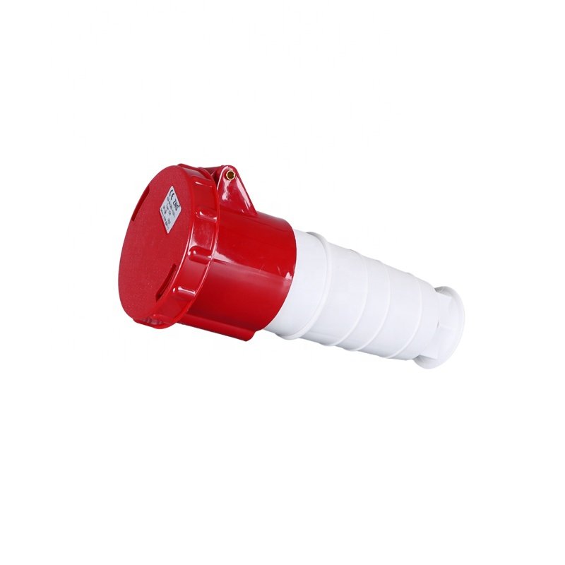 ZNG-234 4 Pin 63A 380V Electrical Plug And Socket Industrial IP67 Waterproof Cable Power Connector