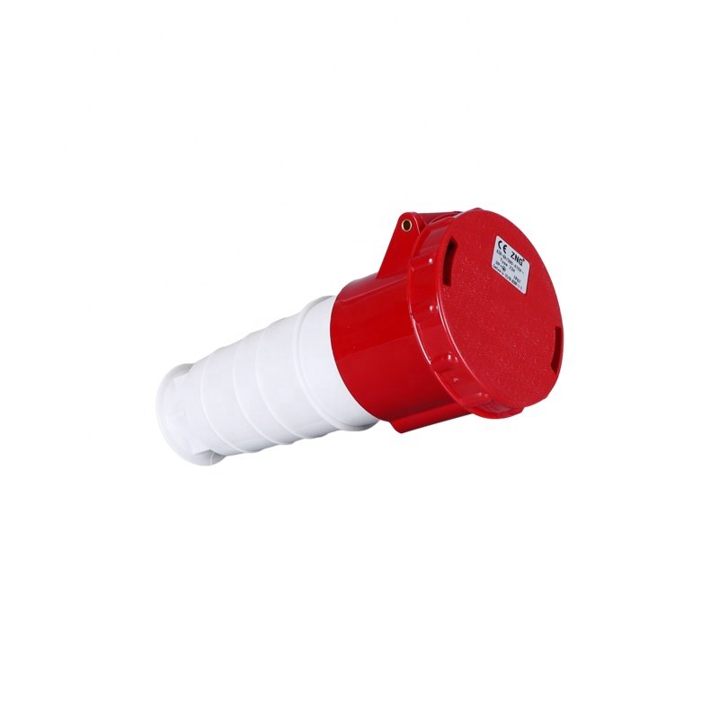 ZNG-234 4 Pin 63A 380V Electrical Plug And Socket Industrial IP67 Waterproof Cable Power Connector