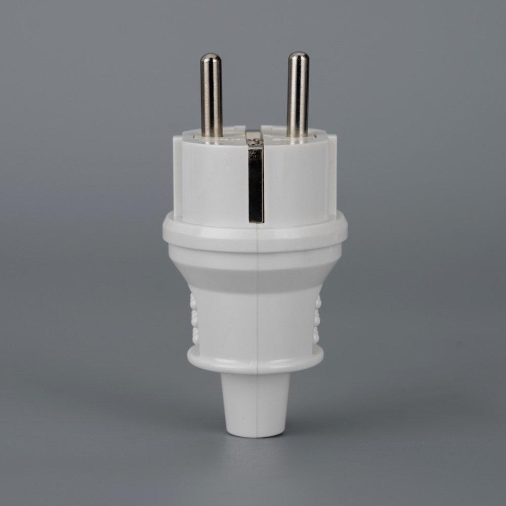 power plug 2 round pin new products 220V-250V, 16A German plug with grounding