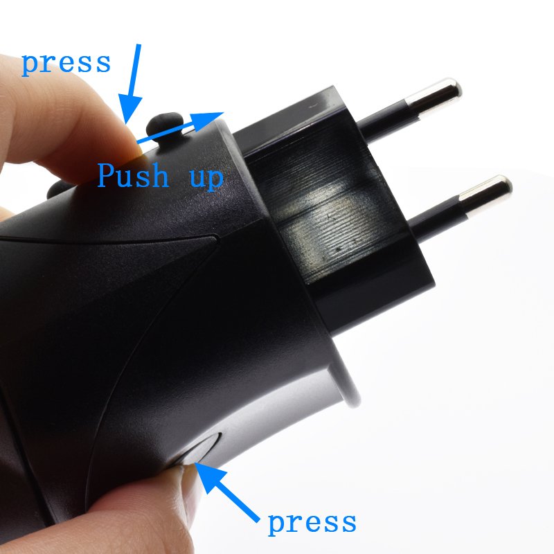 Portable 6A power all in 1 universal travel adapter US EU AU UK plug international Converter European Travel plug adapter usb