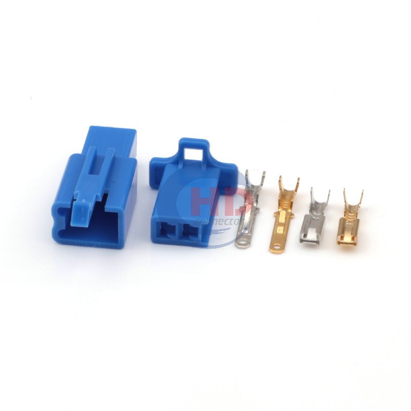 2 Way Colorful Car Terminal Electrical Nylon Connector Socket Cable Plug 6040-2111 6030-2981