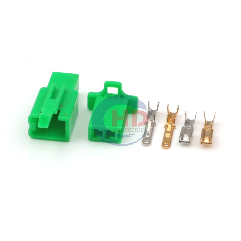 2 Way Colorful Car Terminal Electrical Nylon Connector Socket Cable Plug 6040-2111 6030-2981