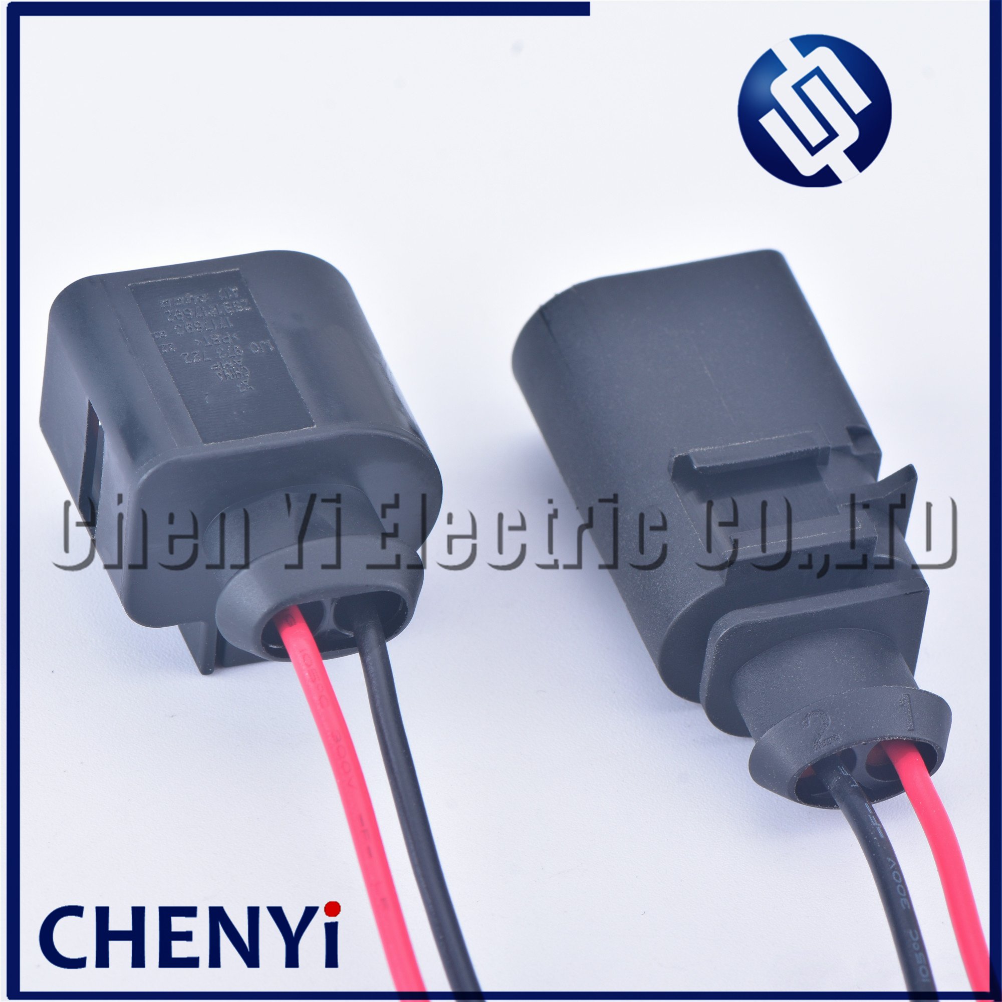2 Pin 3.5mm Auto waterproof wiring harness connector Plug 1J0973722 1717692-1 8D0973822 1J0 973 722 8D0 973 822 For VW