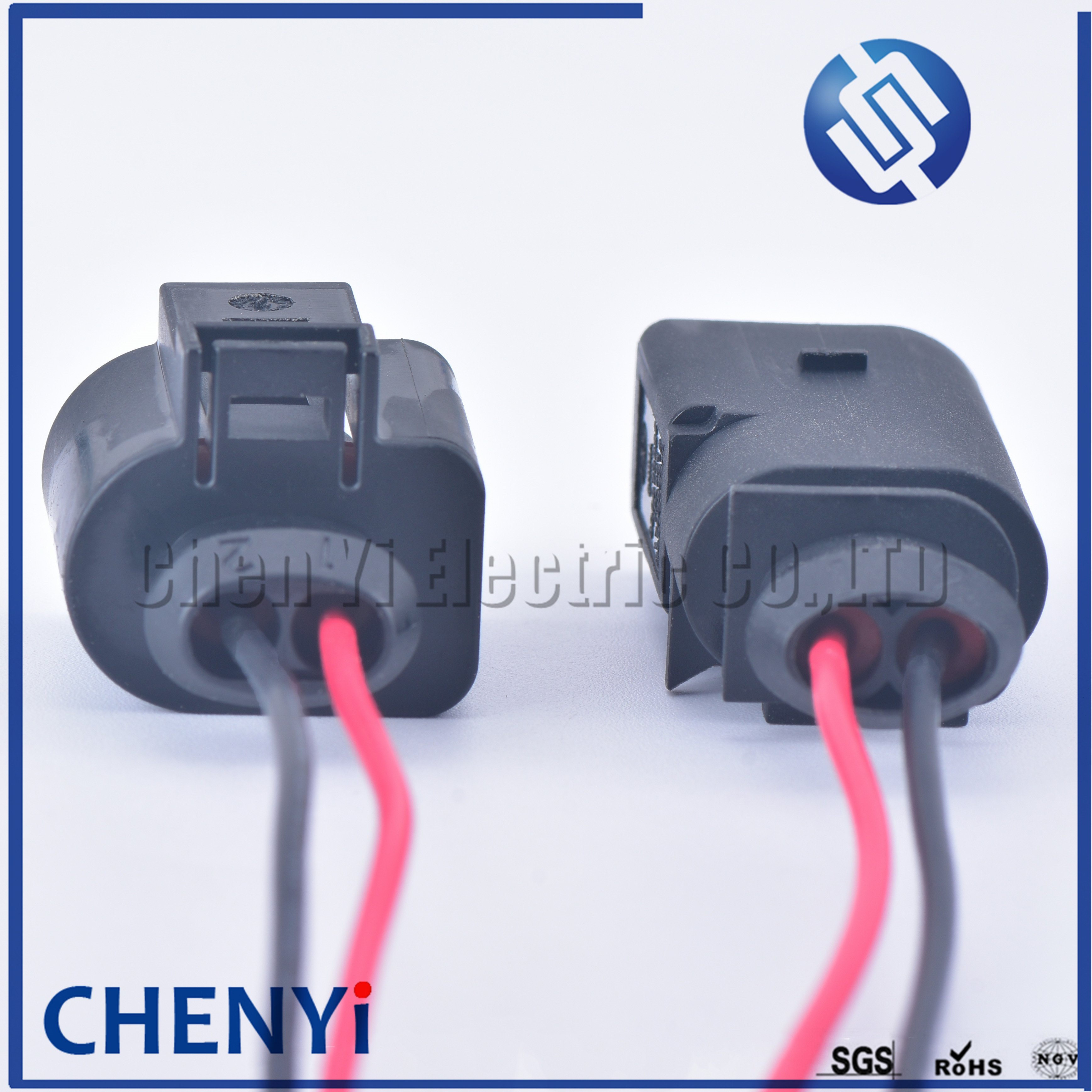 2 Pin 3.5mm Auto waterproof wiring harness connector Plug 1J0973722 1717692-1 8D0973822 1J0 973 722 8D0 973 822 For VW