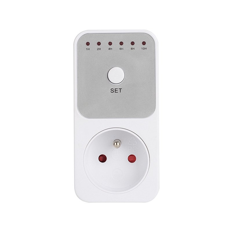 EU AU US UK FR BR LED Count down Digital Socket Timer Manual Plug