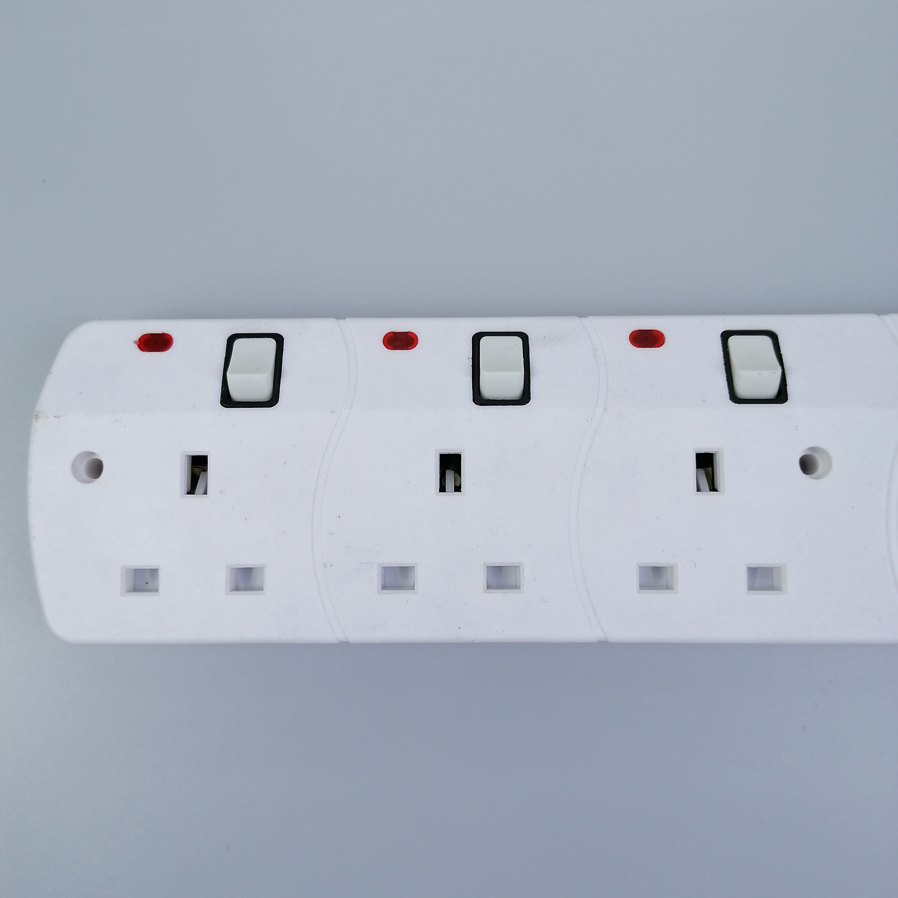 High Quality universal 3 4 5 6 gang extension cable wire plug extension socket
