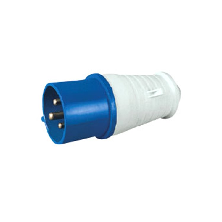 Cheapest Wholesale electrical waterproof single phase caravan plug 3 pin industrial plugs and sockets
