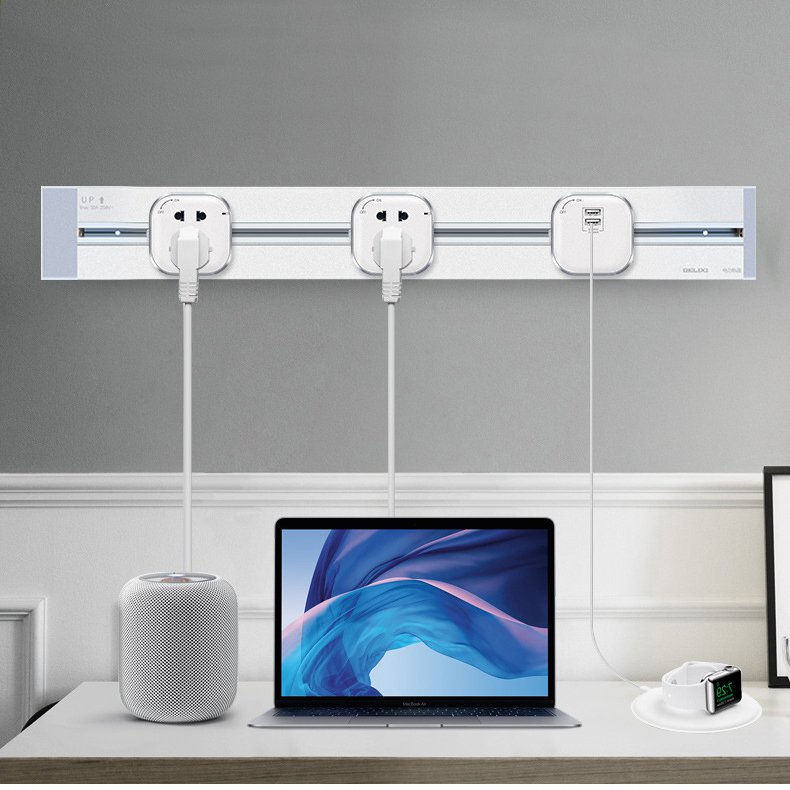 Best Selling International Multifunction Switch And Industrial Plug & Multimedia Desktop High Quality Power Track Socket
