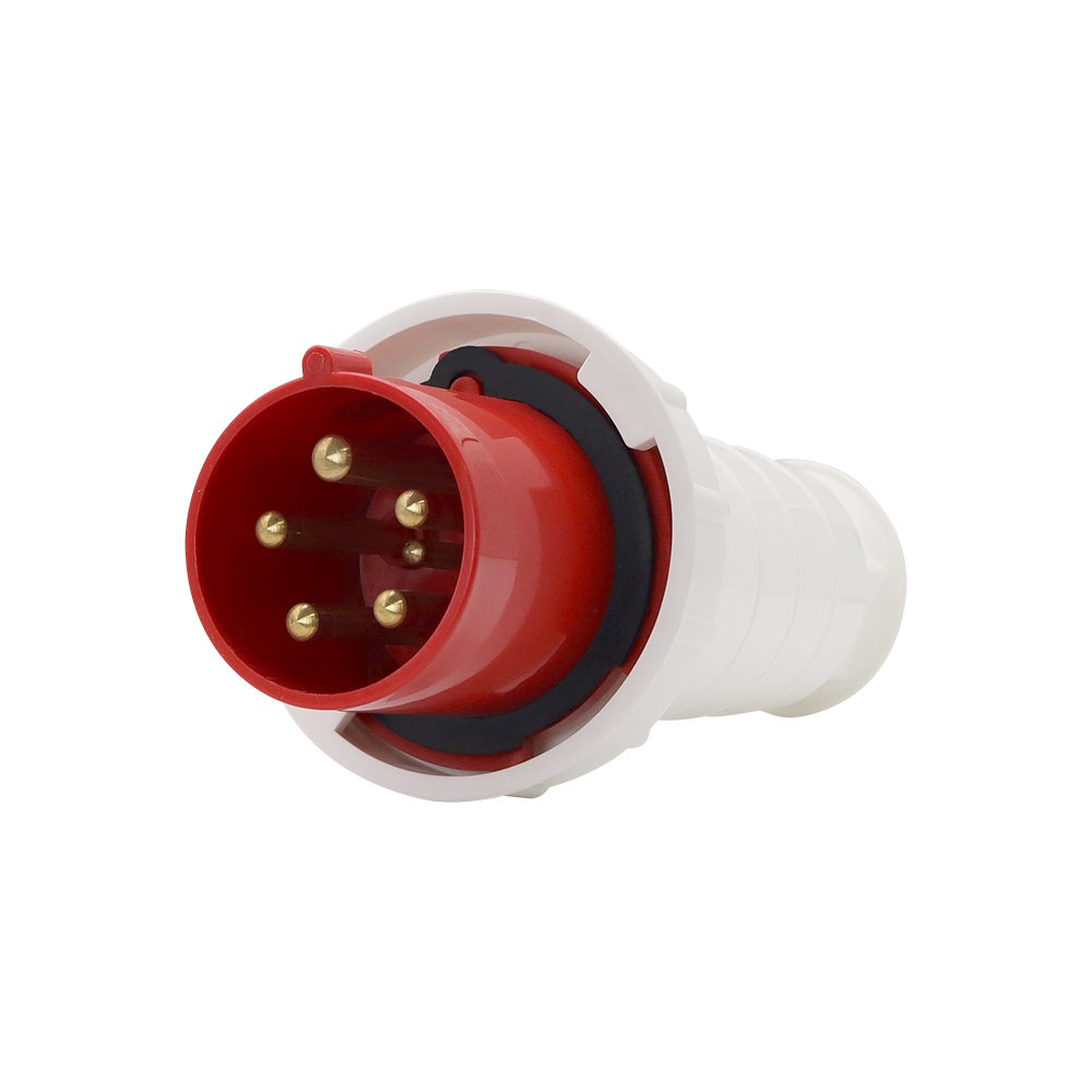Hot sale 125A 3P 4 Pin 5 Pin IP67 Dustproof Waterproof industrial Male And Female plugs and sockets