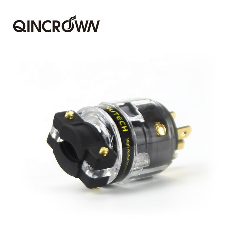 HIFI Audio Power Plug FURUTECH FI-11M (Cu) 24K Gold Plated IEC Connector Plug