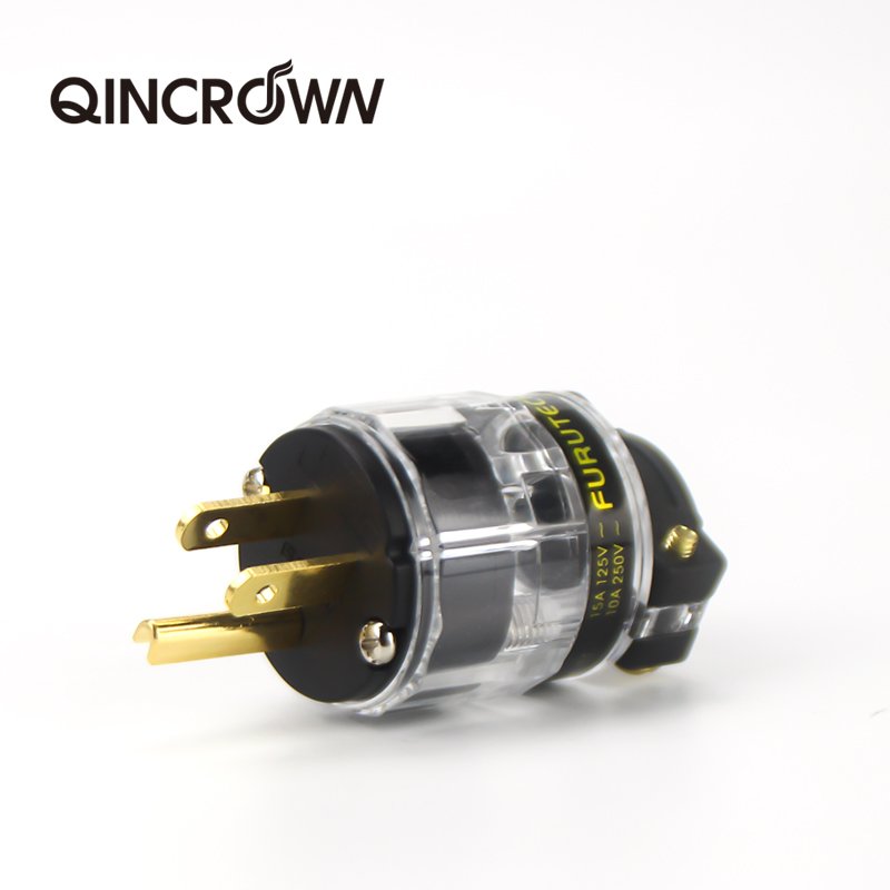 HIFI Audio Power Plug FURUTECH FI-11M (Cu) 24K Gold Plated IEC Connector Plug