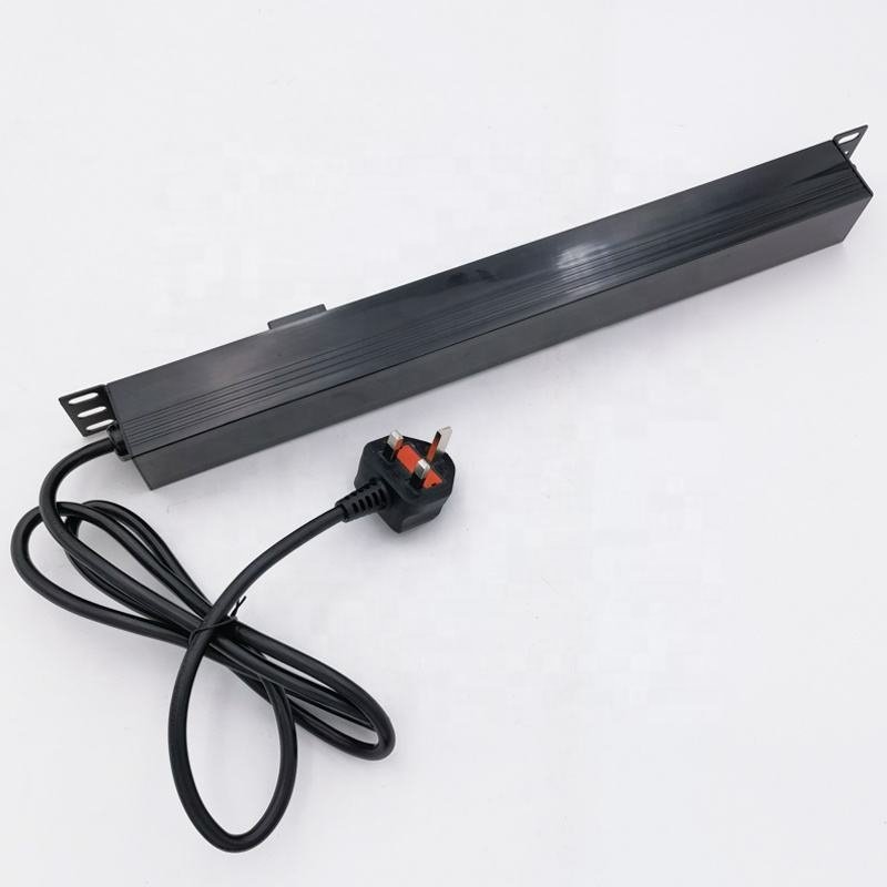 19inch 6 way 10A PDU Socket EU pdu power distribution unit rack cabinet