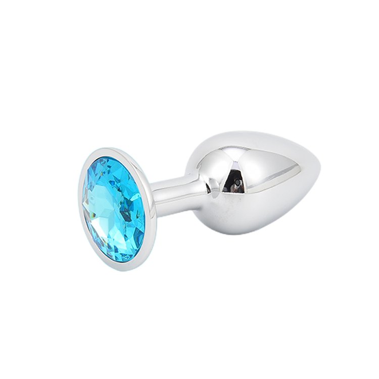 China Manufacturers & Suppliers of Butt Vagina Adult Sex Toys S/M/L Metal Anal Plug Set with Crystal Jewelry
