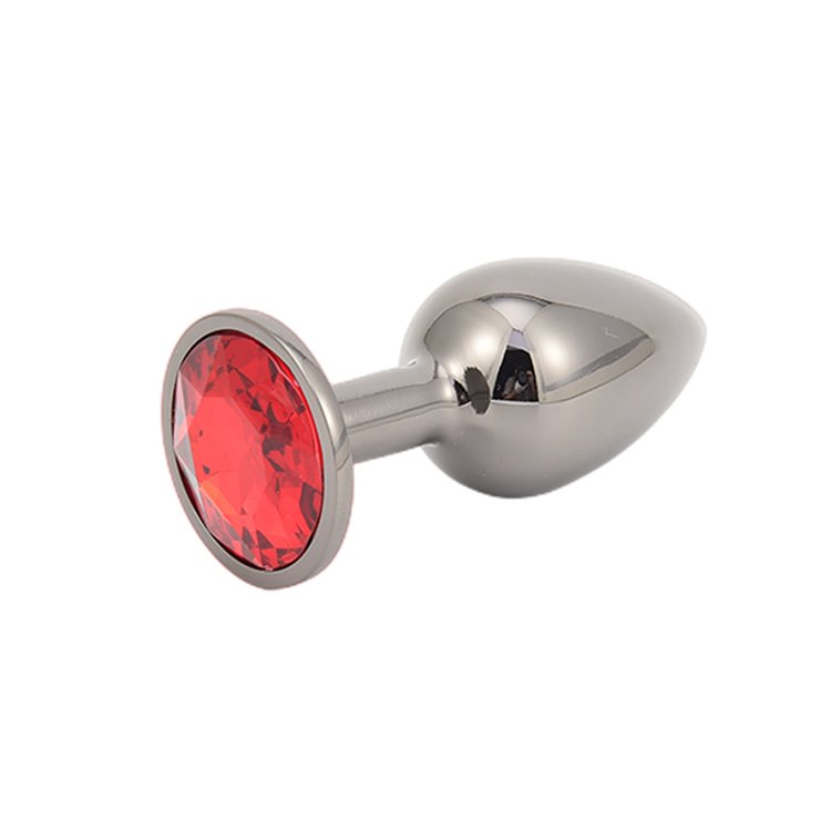 China Manufacturers & Suppliers of Butt Vagina Adult Sex Toys S/M/L Metal Anal Plug Set with Crystal Jewelry