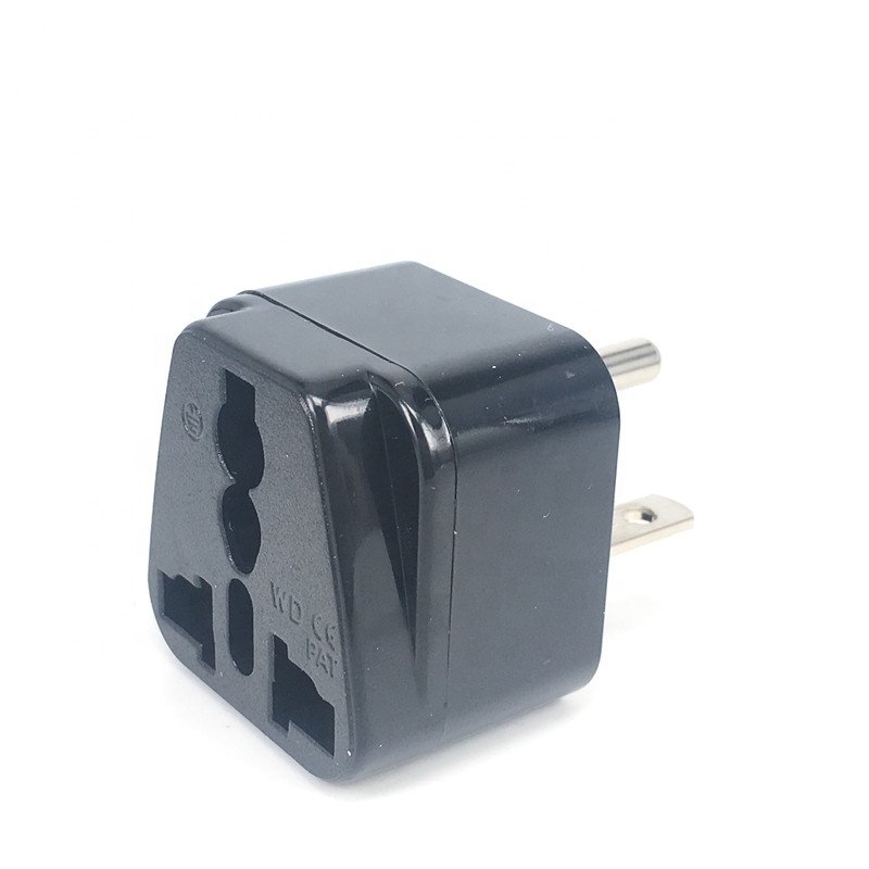 universal to 3pin American USA Canada Japan Taiwan 220V converter plug adapter travel WD-18