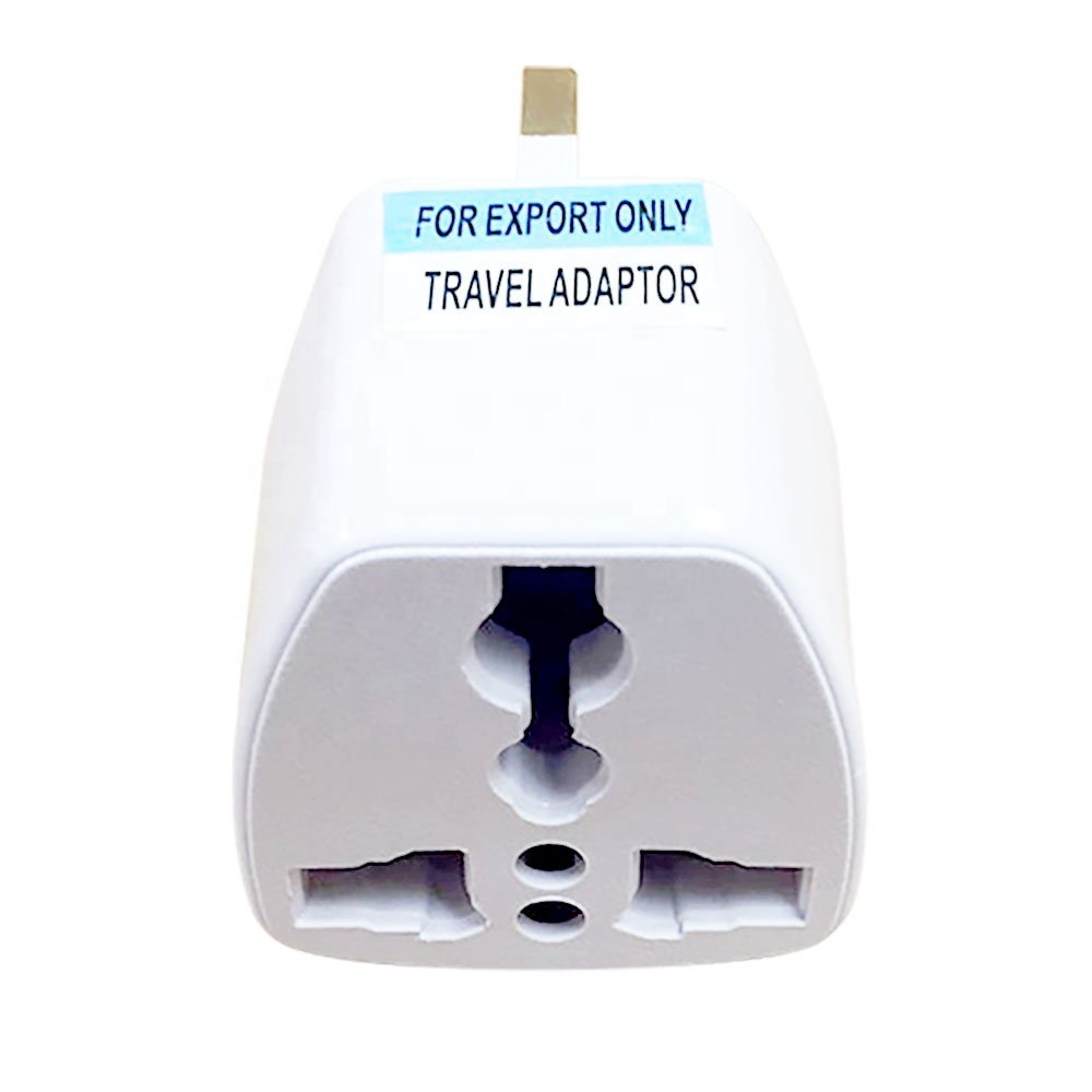 UK to US travel power plug adapter converter