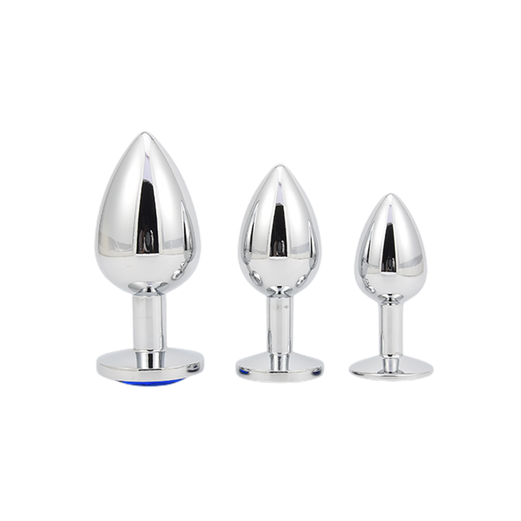 Manufacturer wholesale toy metal anal plug toy anal plug