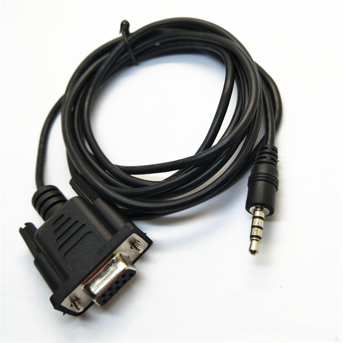 Best Price RS232 DB9 Female to 3.5MM RCA Plug Audio Cable for Earphone