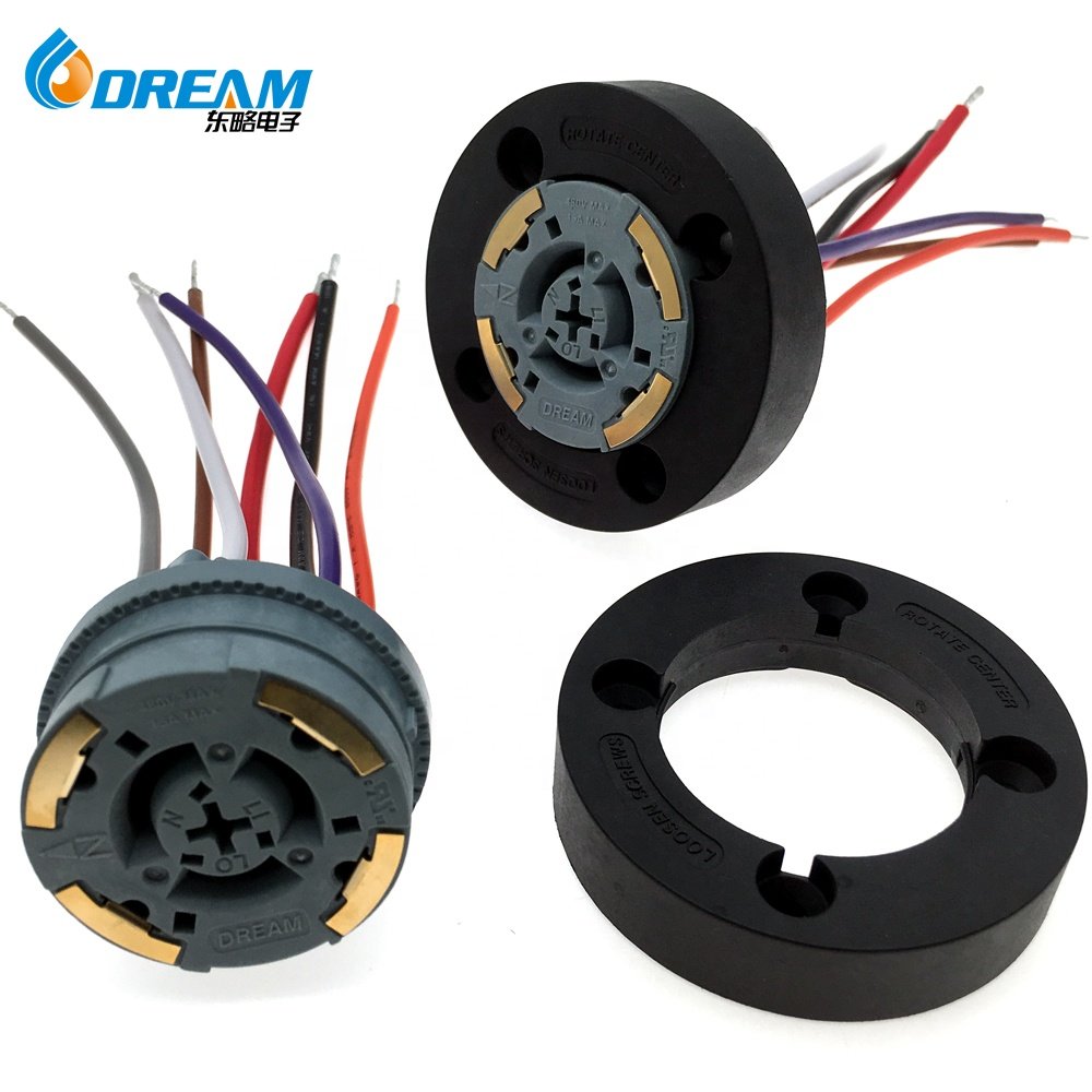 NEMA 7 Pin Base Photocell Control Plug LED Street Light for Smart Street Lighting System for Plugs & Sockets Category