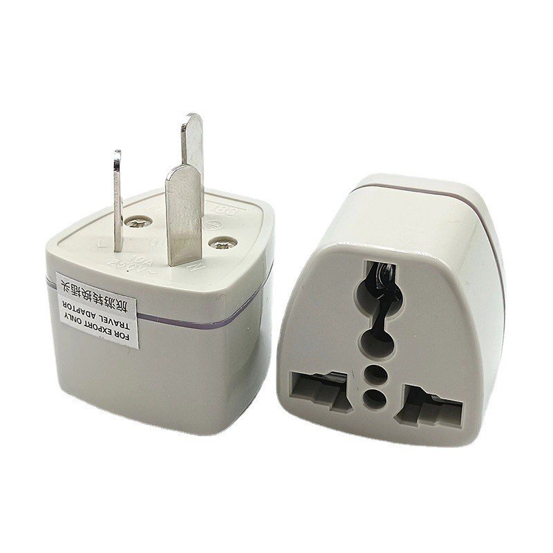 Universal portable 3 flat pin conversion plug socket travel adapter 10A 250V