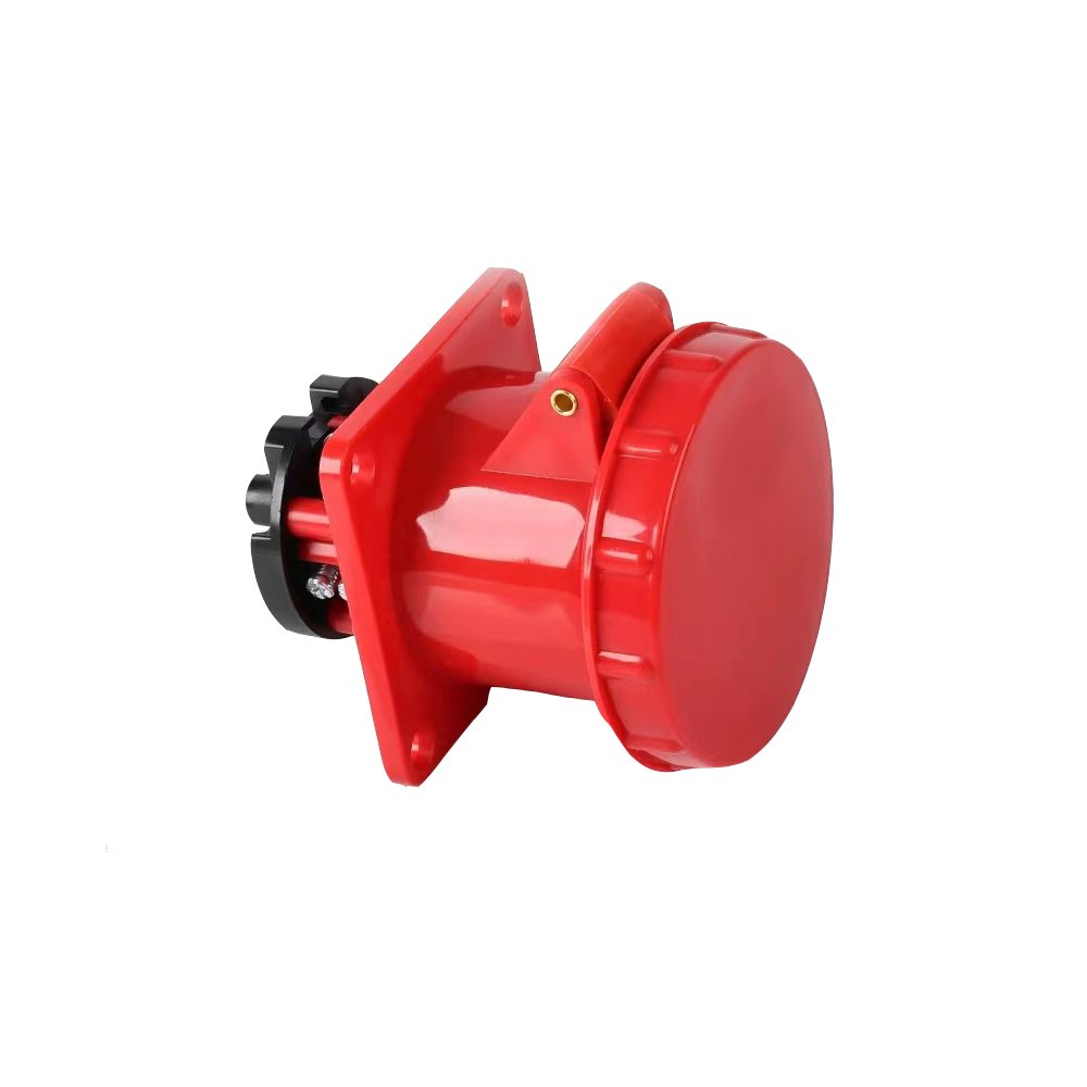 Industrial Interconnection Devices IP67 Rated Hidden Socket Connector 125A 220V Rated Voltage 63A Current 3P+N+E Plug