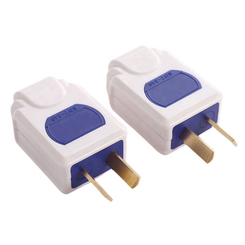 1.6cm thick copper plug new ABS material high power plug national standard explosion-proof two pins plug