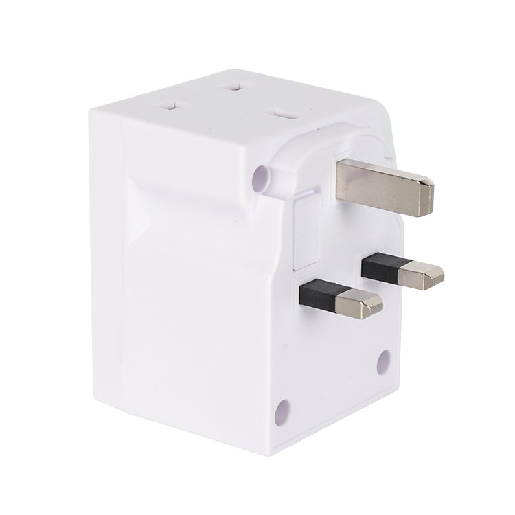2 Way Double Plug Adaptor 250V 13 Amp Power socket