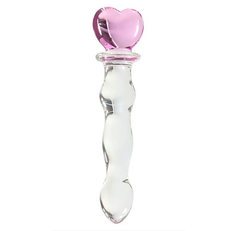 LVCONG Hot Selling Adult Sex Toys Crystal Couples Vaginal Stimulation Anal Butt Plug g-spot wizard giant glass dildo