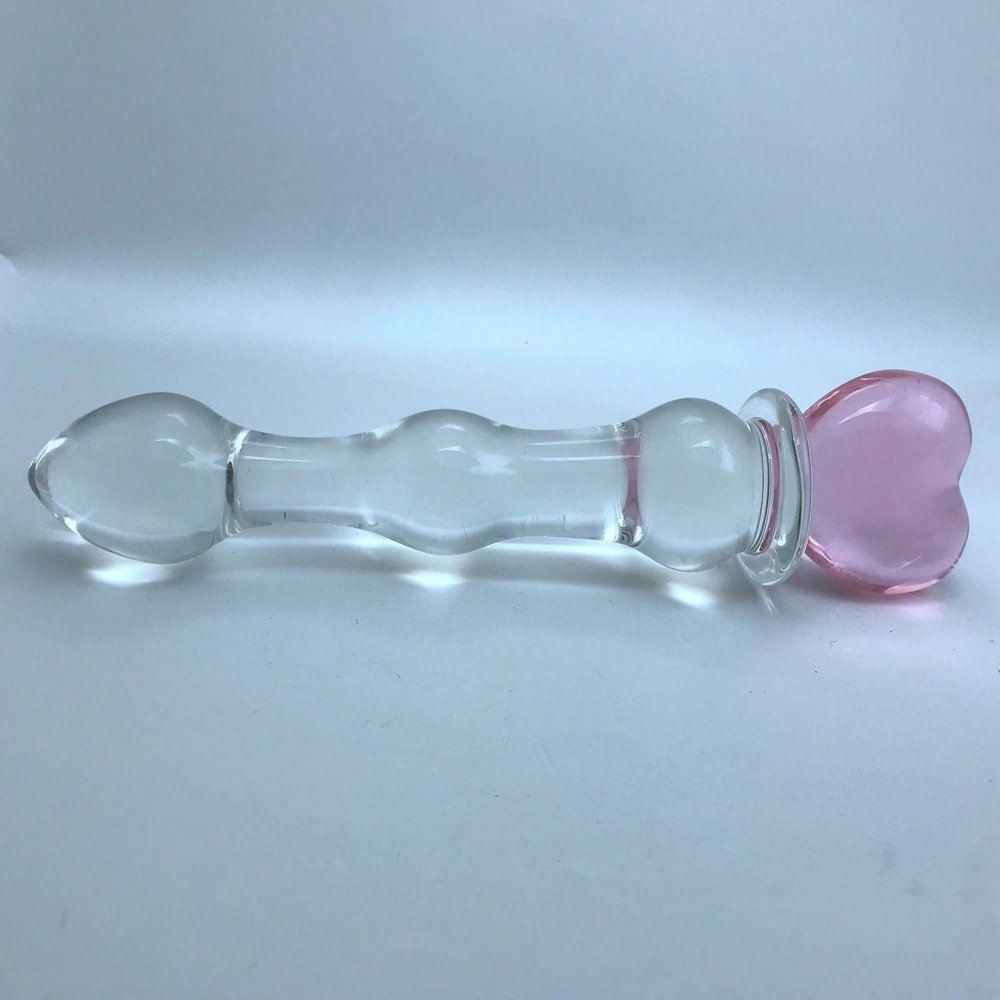 LVCONG Hot Selling Adult Sex Toys Crystal Couples Vaginal Stimulation Anal Butt Plug g-spot wizard giant glass dildo