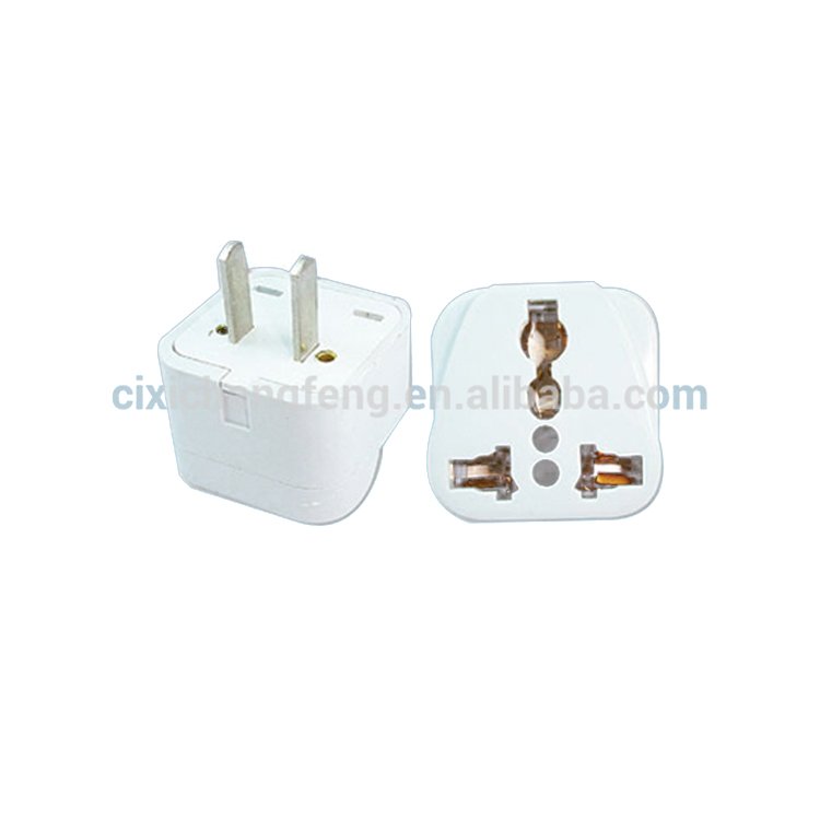 16A high rated current voltage power 3 Way Outlet Grounding Adapter 746M Multi Purpose Multiple Socket Plug Adapter Converter
