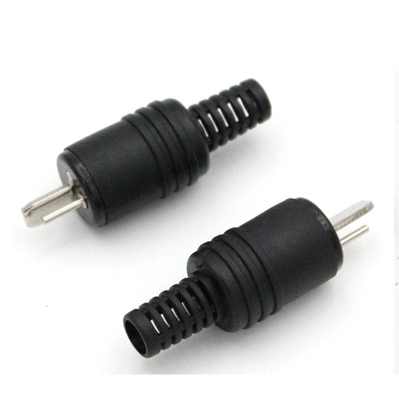 Old power amplifier audio European horn plug T-plug 2 core horn wire plug 2P DIN T-plug