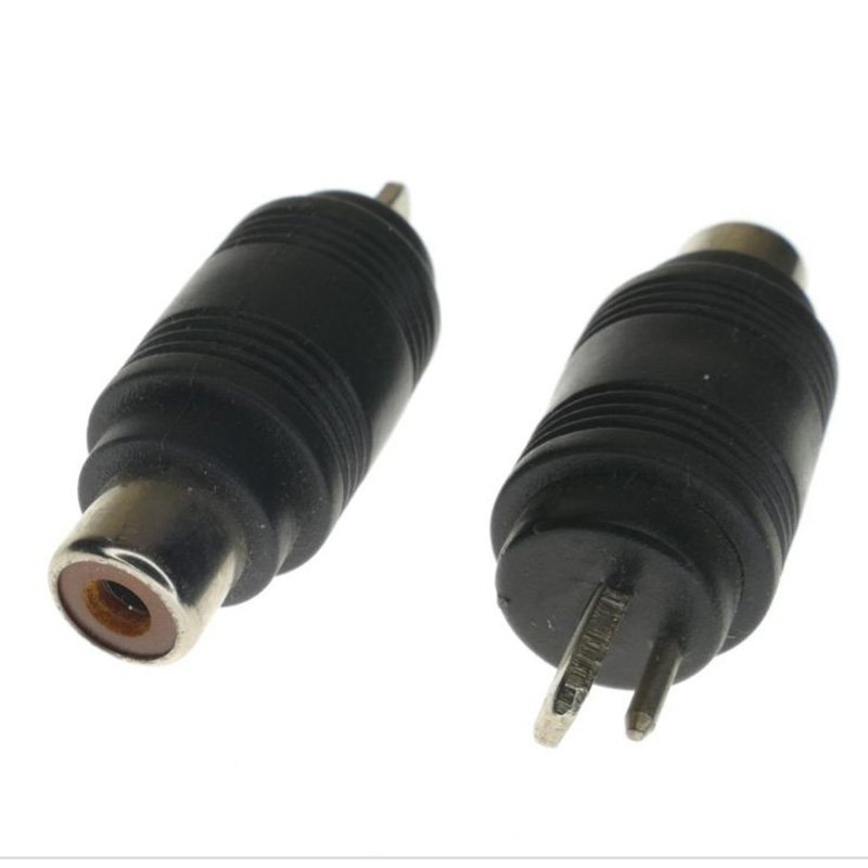 Old power amplifier audio European horn plug T-plug 2 core horn wire plug 2P DIN T-plug