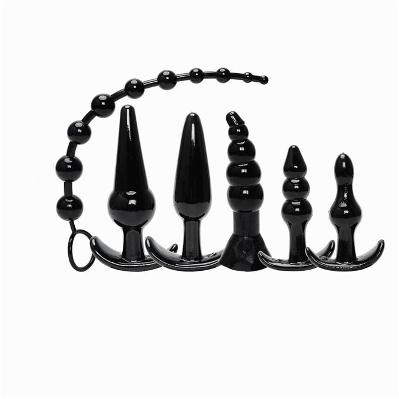 B0327 Hot Selling 7pcs Butt Plug Anal Plug sets Sex Toy for pleasure