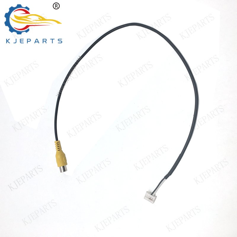 Automotive 5 Pin Adapter Custom Complete Wiring Harness For Car RCA Reverse Video Cable