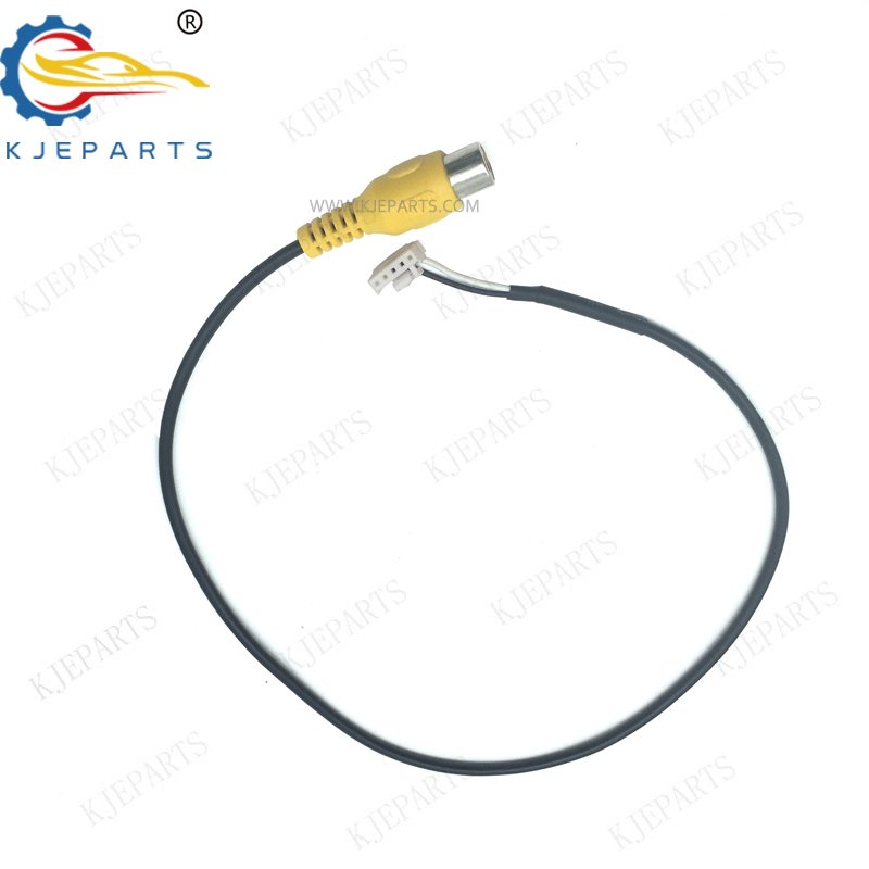 Automotive 5 Pin Adapter Custom Complete Wiring Harness For Car RCA Reverse Video Cable