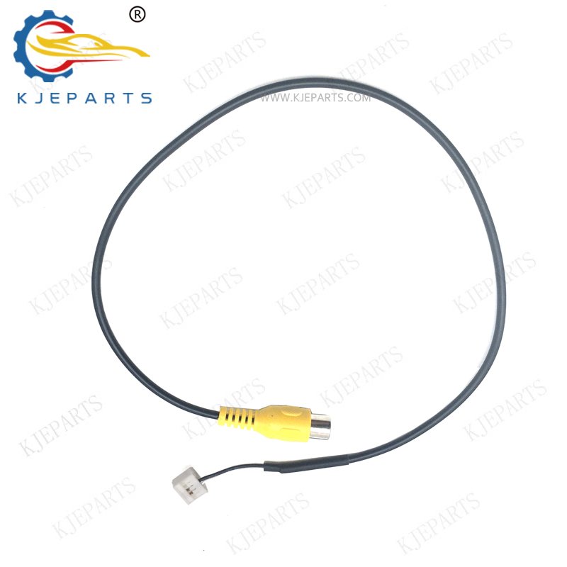 Automotive 5 Pin Adapter Custom Complete Wiring Harness For Car RCA Reverse Video Cable