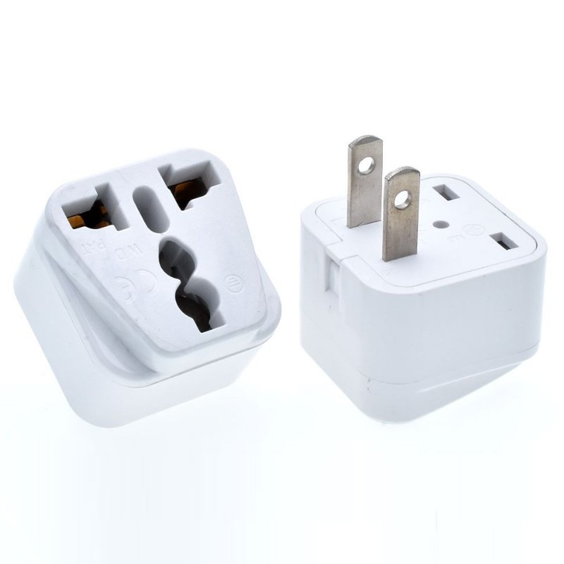 Best goods Hot Electrical Plug and socket Type B 3 prongs US America Plug universal adapter plug adptor CE RoHS