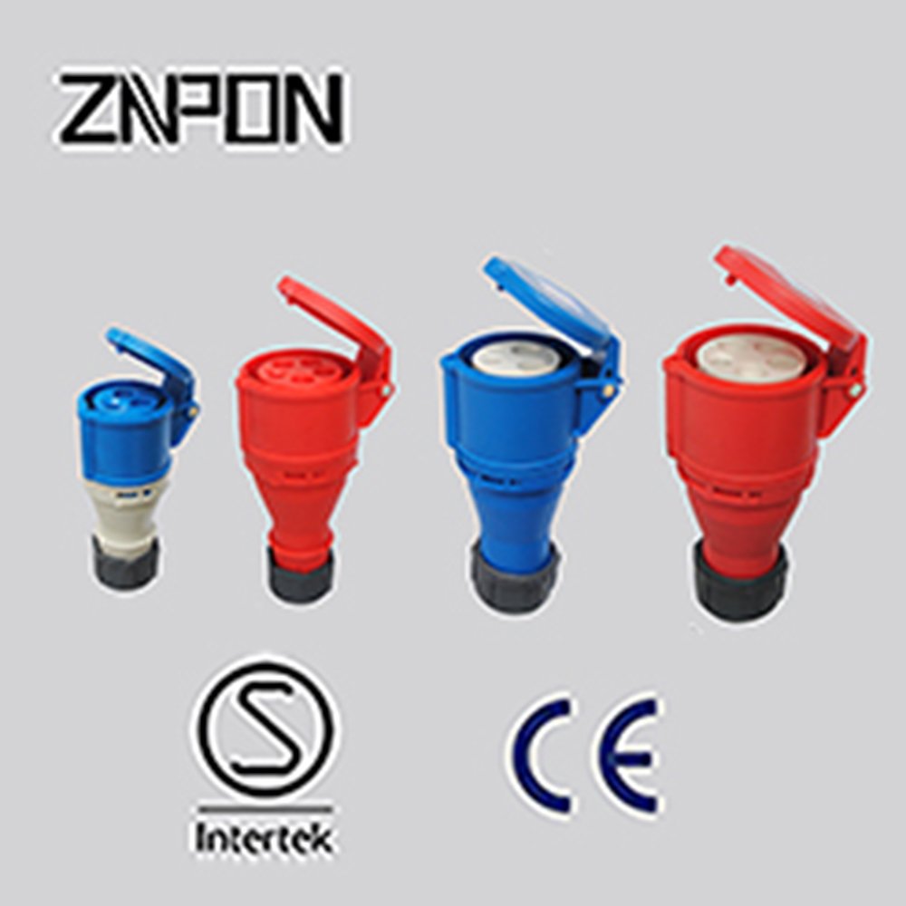 ZNPON 16A 32A male and female industrial plug and socket