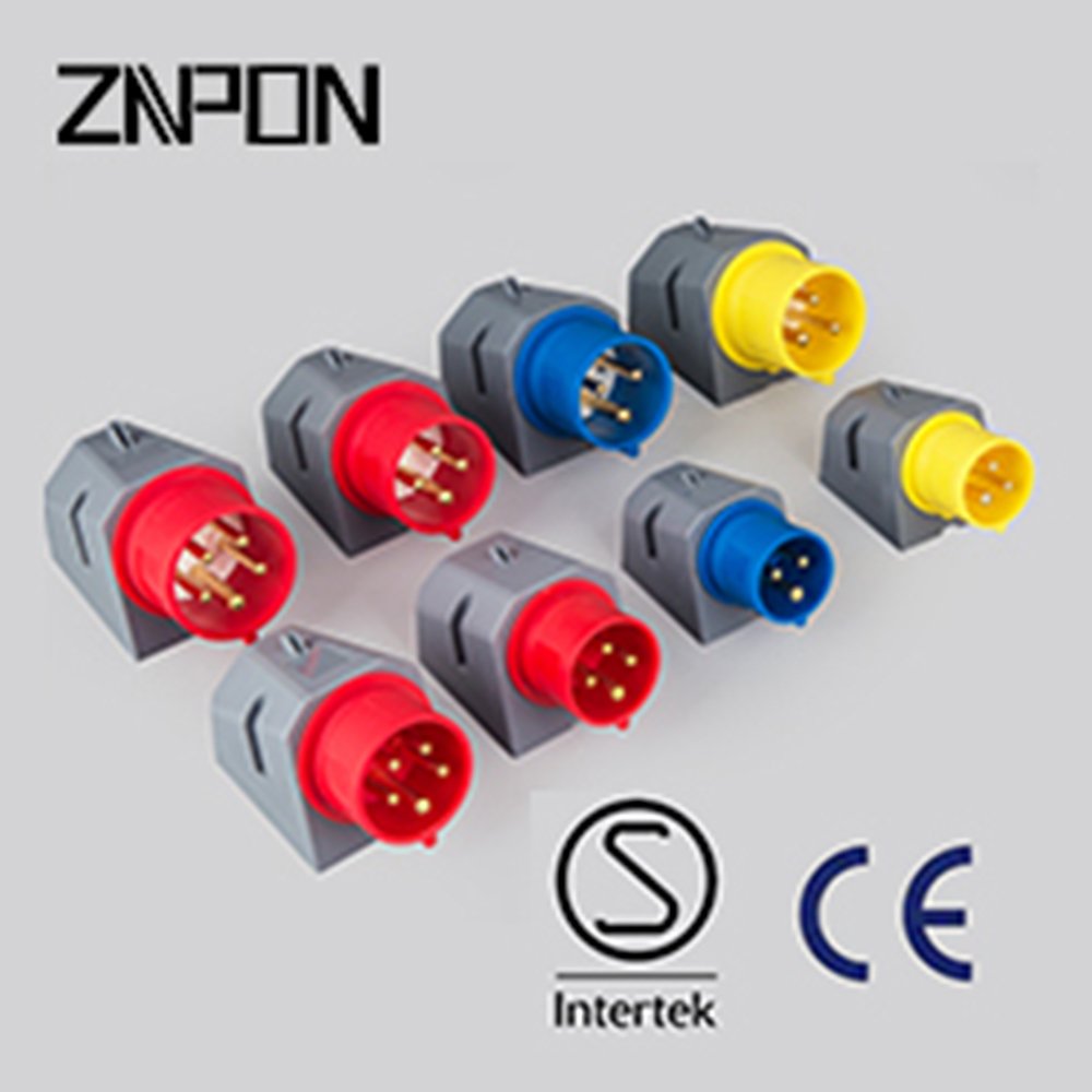 ZNPON 16A 32A male and female industrial plug and socket